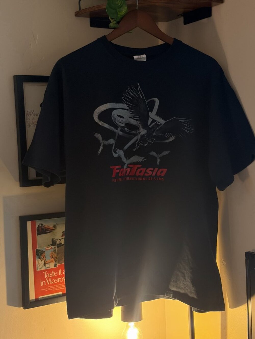 Fantasia Graphic T-Shirt Men's XL Black
